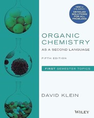 Organic Chemistry As a Second Language : First Semester Topics by David USPS
