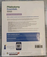 Phlebotomy Essentials, Enhanced Edition – Paperback, by McCall Ruth E. – Good c
