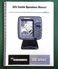 Humminbird 365i Combo Instruction Manual: 128 Pages & Protective Covers!