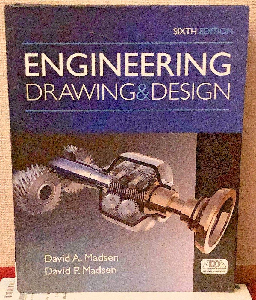 Engineering Drawing and Design (MindTap Course List) – hardcover Madsen, Dav…