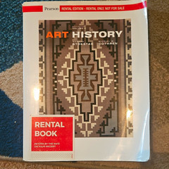 Pearson Art History Vol 2 6th Paperback Rental Edition Stokstad
