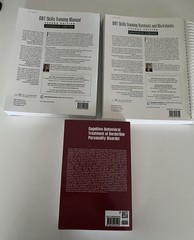 Set of 3 Marsha Linehan DBT Training Books for Mental Health