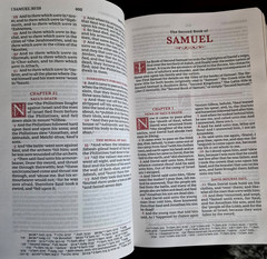 Sovereign Collection KJV Bible (Personal Size, Leathersoft Purple) NEW in Sleeve