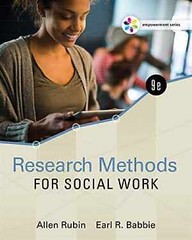 Empowerment Series: Research Methods – Hardcover, by Rubin Allen; Babbie – Good