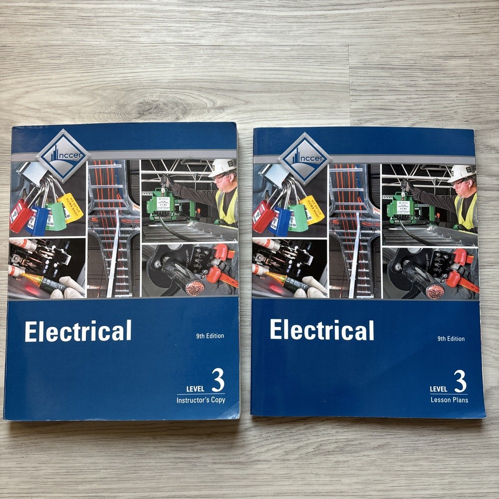 Electrical Trainee Guide + Instructor’s Copy, Level 3 by NCCER (2017) Paperback