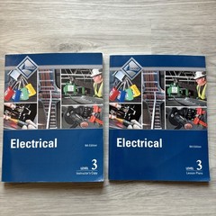 Electrical Trainee Guide + Instructor’s Copy, Level 3 by NCCER (2017) Paperback