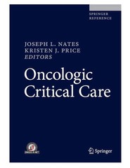Oncologic Critical Care 1st ed 2020 3 Volume Set Volumes 1, 2, 3 Nates and Price