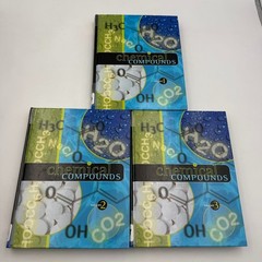 Chemical Compounds Series Complete Set Vol. 1-3 by Jayne Weisblatt HC Homeschool