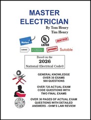 2026 Calculations and Master Elctrician for the Electrical Exam by Tom Henry
