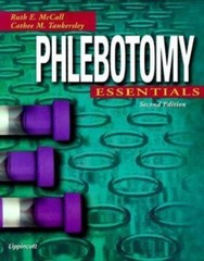 PHLEBOTOMY ESSENTIALS: . by Ruth E. McCall