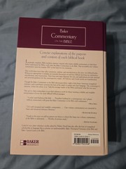 Baker Commentary on the Bible: NIV Edition – Very Good Hardcover