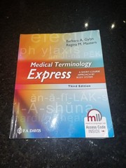 F.A. Davis Medical Terminology Express Third Edition Access Code Gylys Masters