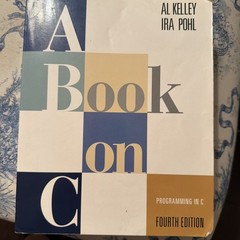 Book on C : Programming in C by Ira Pohl and Al Kelley (1997, Trade Paperback)
