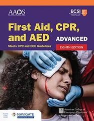 Advanced First Aid CPR and AED by AAOS