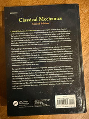 Classical Mechanics by Tai L Chow, 2nd edition, CRC Press