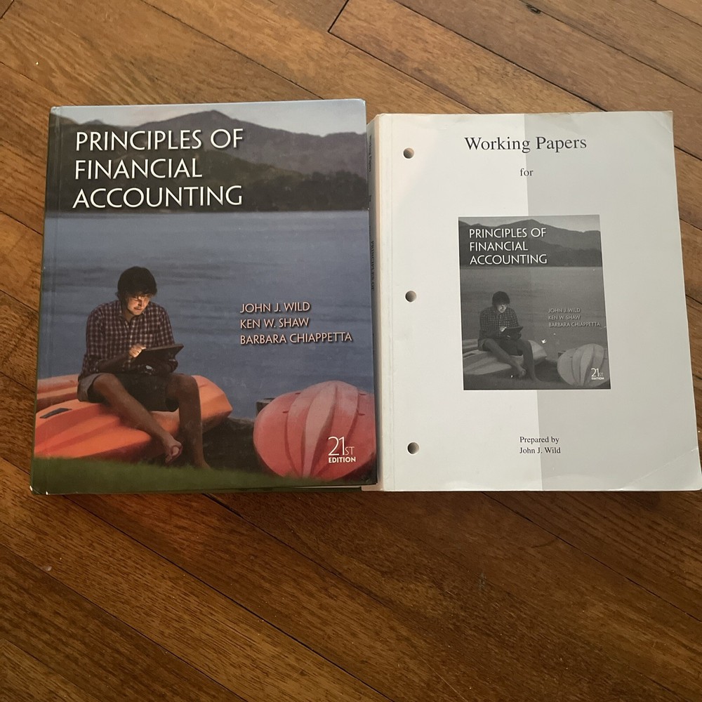 Fundamental Accounting Principles Volume 1. 21st Edition Working Papers Workbook
