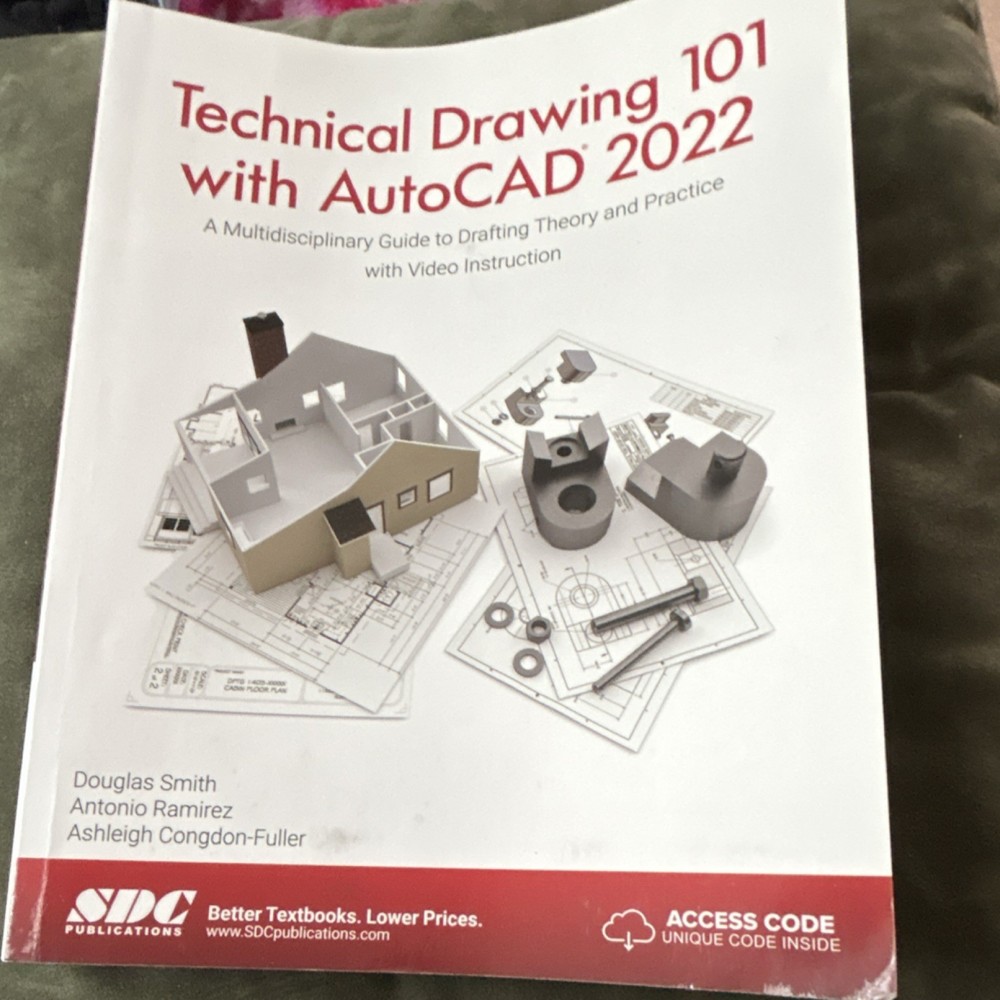 Technical Drawing 101 with AutoCAD 2022 SDC Publications Access Code Douglas Sm…