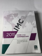 2015 International Mechanical Code Commentary