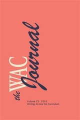 WAC Journal 29 (Fall 2018), Brand New, Free shipping in the US