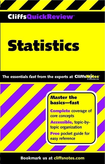 Statistics (Cliffs Quick Review S.), Adams, Scott