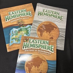 ABeka Grade 5 Eastern Hemisphere History & Geography Student SET -incomplete