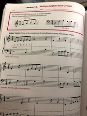 Schaum Rhythm Workbook for Piano: Level 1
