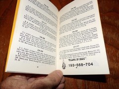 50’s ? Vintage Pro-Zo’s Gold Book Facts About Numbers Pamphlet Fortune Teller