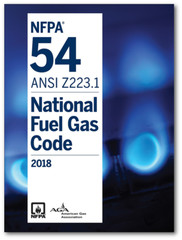 NFPA 54/ANSI Z223.1, National Fuel Gas Code, 2018 Edition