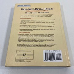 High Speed Digital Design Howard Johnson Martin Graham Handbook Black Magic HC