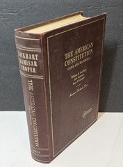 The American Constitution Study Cases Materials Casebook Series Commentary