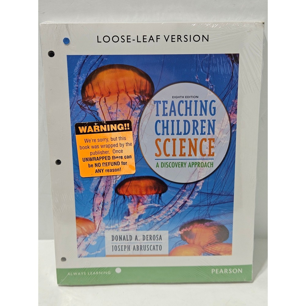 Teaching Children Science A Discovery Approach Textbook 8th Edition Loose Leaf