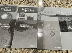 ABeka 9th Grade 9 Curriculum/ Keys/Lesson Plans,Student Quiz/Test Booklets