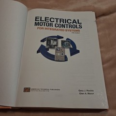 Electrical Motor Controls for Integrated Systems 5th Ed Textbook Gary Rockis ATP