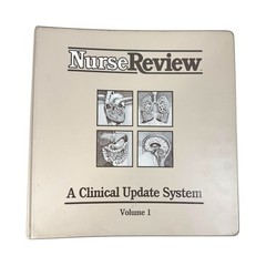 Nurse Review Clinical Update System – Volumes 1, 2 & 3 in Binders + 13 Updates
