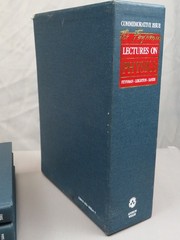 Feynman Lectures on Physics 1989 Commemorative 3 Vol Box Set HC Slip case