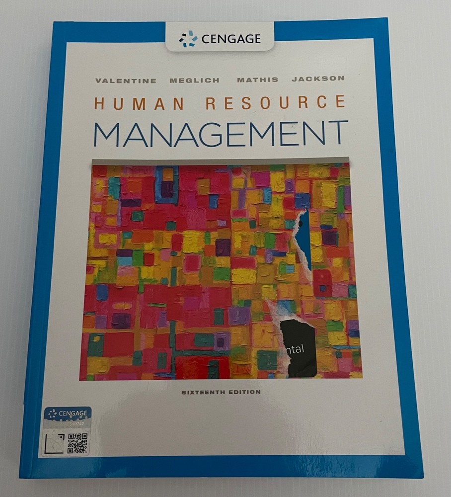 HUMAN RESOURCE MANAGEMENT 16 EDITION JACKSON, MATHIS, MEGLICH, VALENTINE