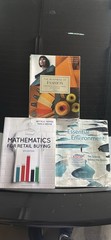 3 College Textbooks See List