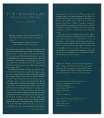Promethean Ambitions : Alchemy & the Quest to Perfect Nature by William R Newman