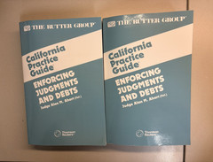 FULL SET-TRG California Practice Guide Enforcing Judgments & Debts 2025 CH 1-6