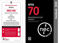 NFPA 70 2026 Handbook Hardcover Ugly’s Ref Spiral + Index TAB 2026 Cambo 3 book