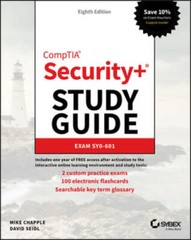 CompTIA Security+ Study Guide: Exam SY0-601 – Paperback By Chapple, Mike – GOOD