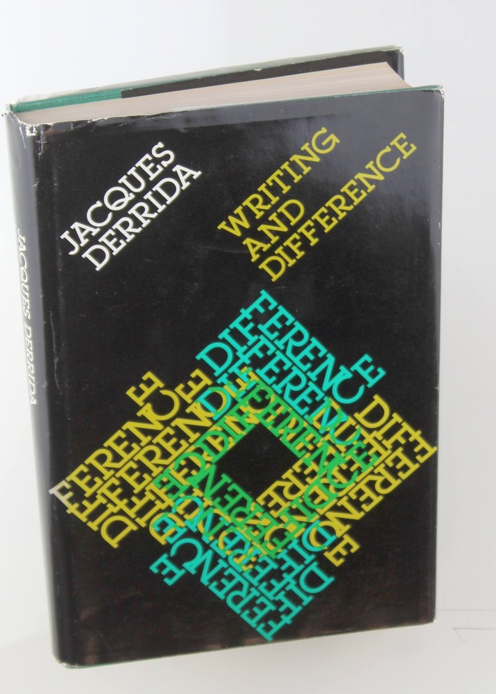 First Edition Writing and Difference (English and French Edition) – Derrida, Jac