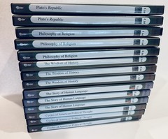THE GREAT COURSES DVD SETS W/GUIDE – 5 Courses – 28 DVDs – Teaching Company
