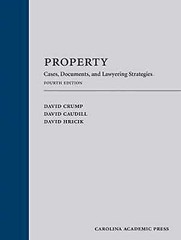 Property: Cases, Documents, – Hardcover, by Crump David; Caudill – Acceptable