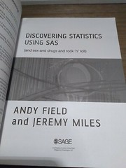 Discovering Statistics Using SAS by Jeremy Miles and Andy Field (2010, Trade Pa…