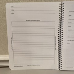 BookFactory Chemistry Lab Notebook – Scientific Grid Pages, 50 Pages (8.5×11