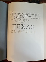 Texas on the Table: A Signed Hardcover Cookbook Recipes, Stories & Texas Culture