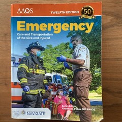 Emergency Care and Transportation of the Sick – Paperback, by AAOS – Text Only