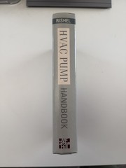 HVAC PUMP HANDBOOK By James B. Rishel – Hardcover 1st Edition 1996