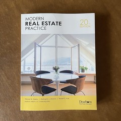 Modern Real Estate Practice 20th Edition Dearborn Real Estate Education VG Cond